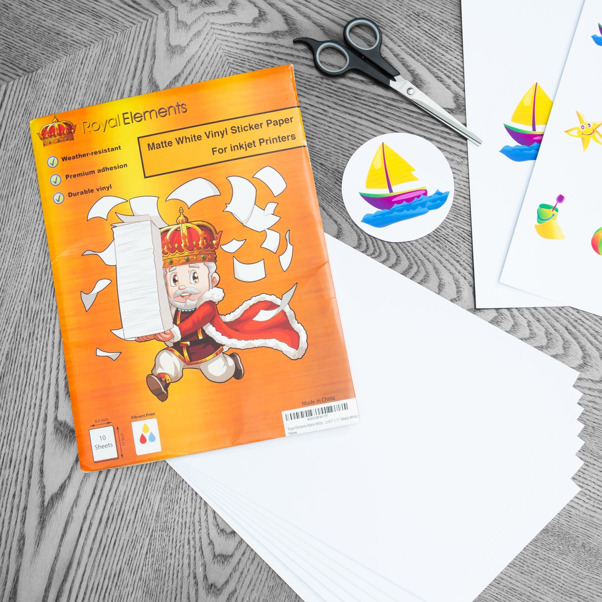 Home - Royal Elements: Printable Vinyl Sticker Paper &amp; More!