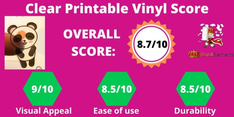 How to Use Printable Vinyl Sticker Paper - Royal Elements