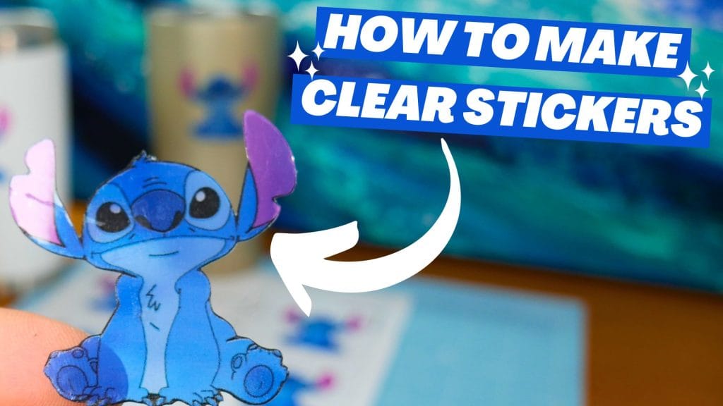 How To Make Clear Printable Vinyl Stickers - Royal Elements