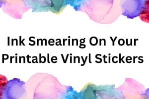 Read more about the article How to Stop Ink From Smearing On Your Printable Vinyl Sticker Paper