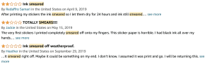 How to Stop Ink From Smearing On Your Printable Vinyl Sticker Paper