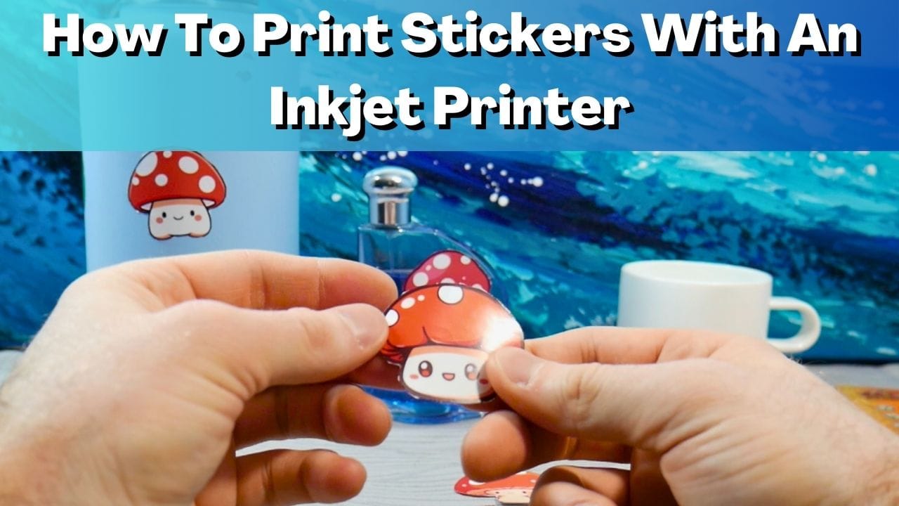 How To Print Stickers With An Inkjet Printer