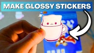 Read more about the article How to Make Glossy Printable Vinyl Stickers
