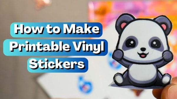 How to Make Printable Vinyl Stickers - Royal Elements