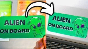 Read more about the article How to Make DIY Bumper Stickers with Printable Vinyl