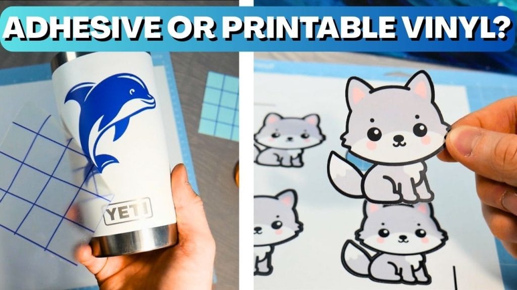 How To Make Clear Printable Vinyl Stickers - Royal Elements