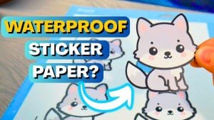 Read more about the article Waterproof VS Water-Resistant Sticker Paper Explained For Beginners