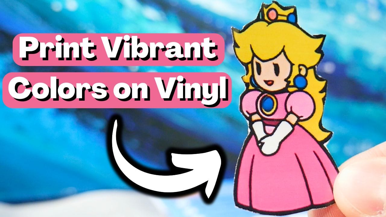 How to Get Vibrant Colors When Printing on Printable Vinyl Sticker Paper